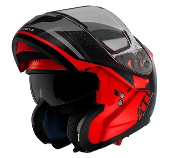 Helma MT ATOM SV ADVENTURE MATT RED vel. M - 2