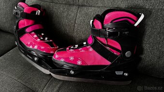 Dětské brusle nastavení 33 až 37 - 2