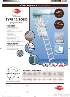 Půdní shody TYPE 12 SOLID MINKA 129/69/27 - 2