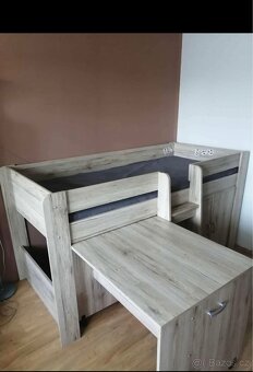 2x vyvýšená postel - 2