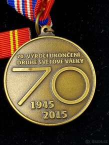 Medaile k 70 výročí ukončení války - 2
