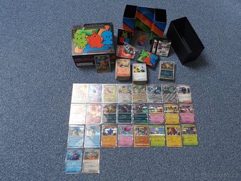 Pokémon Paldea Evolved kompletní rozbalený trainer box+karty - 2