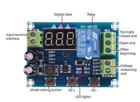 XH-M608 modul pro nabíjení baterie podpěťová ochrana - 2