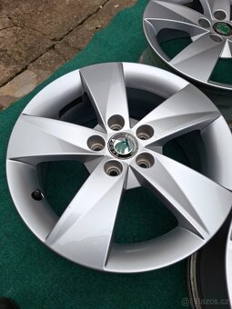 ALU KOLA ŠKODA FABIA II. /III.-- RAPID--ROOMSTER -- 15" - 2