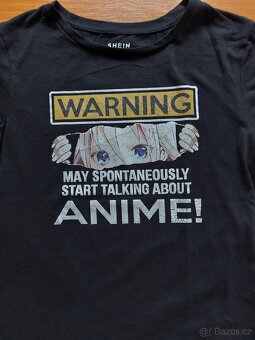 Triko Anime,vel.XS/S - 2