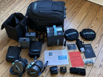 Sada Broncolor Outdoor Move Kit 1200 2 s extra druhou bateri - 2