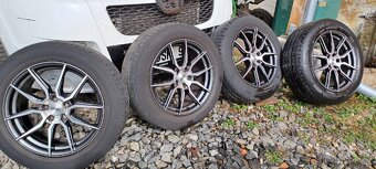 Alu kola 8x18, 5x112 DOTZ + 235/55/18 Goodyear - 2