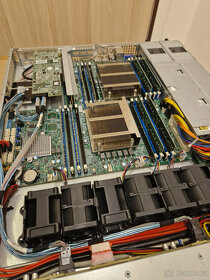 1U Supermicro, 10x 2.5", X10DRW-E, 2x E5-2620 v4, 128 GB RAM - 2