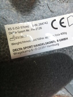 Dětská dívčí přilba na kolo a inlajny XS – S (52 – 57 cm) - 2