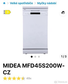 Myčka nádobí Midea - 2