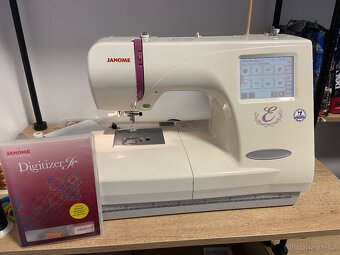 Vyšívací stroj Janome e350 + vyšívací program (v ceně 13000) - 2