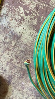 ✅ Kabel CY 16 mm² zelenožlutý | Prodej po metrech i v balení - 2