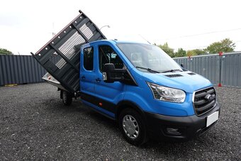 FORD TRANSIT 7MÍST DVOJKABINA 3 STRANNÝ SKLÁPĚČ 2.0TDCI KLIM - 2