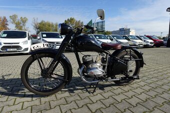 ČZ 125 C, 123,2cmᶟ (4,1kw) Černá - 2