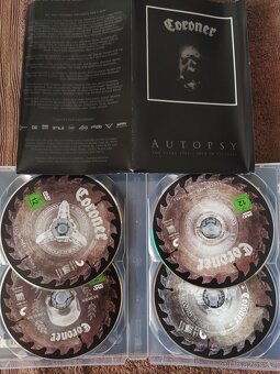CORONER - CD/3DVD Autopsy/The Years 1985 + 2014 - 2