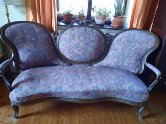 Starožitné sofa a židle - 2