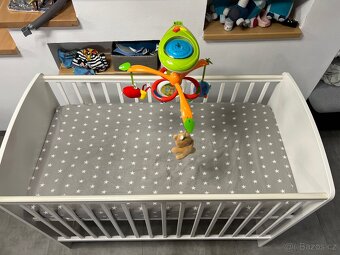 Postýlka, přebalovací pult, kolotoč nad postýlku - 2