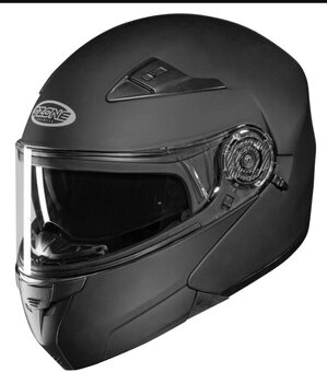 Vyklápěcí přilba Ozone černá matná M - 2