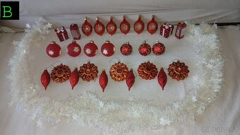 Vánoční ozdoby na stromeček atd různé barvy dle fotek - 2