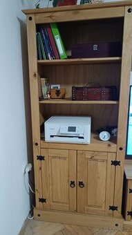 Prodám knihovnu, skříň stáří 1rok stav nové - 2