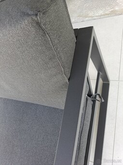 Nové zahradní křeslo hliník - 2