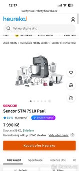 Mixer/ robot Sencor STM 7910 - 2