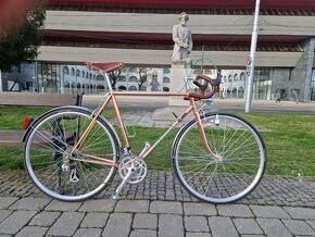 Unikátny medený bicykel Favorit - 2