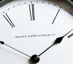 ELGIN 1890 americké luxusní náramkové / kapesní hodinky - 2