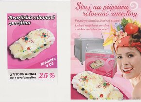 rolovaná zmrzlina - stroj k prodeji nebo NÁJMU - 2