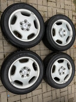 4x alu kola 5x112 R16, letní pneu - 2