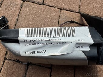 BMW e39 LEVÉ ZRCÁTKO - 2