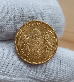 Zlatá RU 20koruna 1912 KB Vzácnější ročník - 2