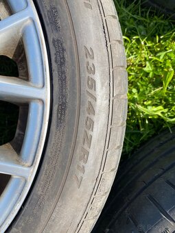 Sada disky Audi 7,5Jx17 ET45 , pneu Nexen letní - 2