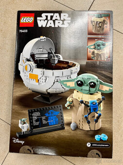Nové LEGO Star Wars - Grogu ve vznášejícím se kočárku - 2