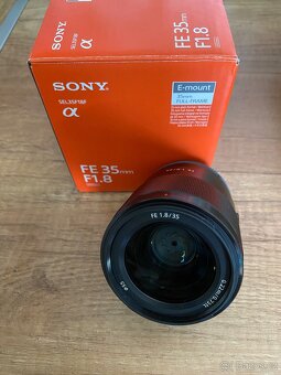 Sony FE 35 / 1.8 zánovní - 2