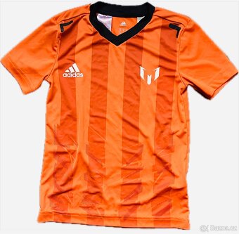 Krásné klučičí sportovní tričko/dres Adidas vel.128 - 2