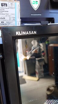 Prosklená chladnička KLIMASAN černá - 2
