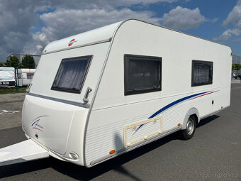 Karavan Bürstner Averso TK 550-Mover, palandy, předstan - 2