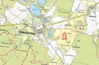 Louka, prodej, Morašice, Pardubice - 2