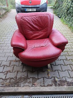 Kožené křesloa - 2