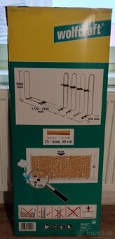 Stojan na dřevo Wolfcraft - 2