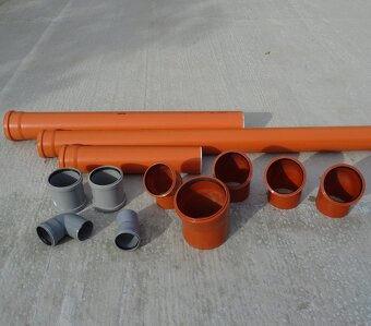 Nové KG a HT kanalizační trubky od 45,- - 2
