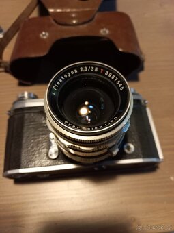 Prodám Praktina IIA - Carl Zeiss Flektogon 35mm f/2.8. - 2
