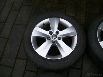 alu kola original Rapid, Fabia III,15" Dunlop - 2