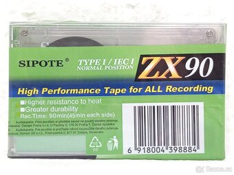 SIPOTE ZX90 C-90ZX Retro Audiokazeta - 2