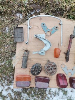 Jawa CZ díly úklid - 2