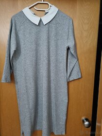Šedé šaty Only, vel. M - 2