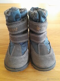 Zimní boty SANTÉ  Grigio vel 22 a Blue/ Pink vel 21 - 2