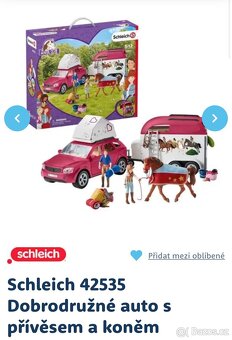 Schleich 42535 Dobrodružné auto s přívěsem a koněm - 2