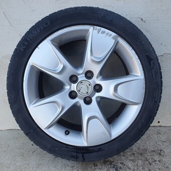 Alu kola Škoda 16" 5x100, letní Kumho 205/45R16 - 2